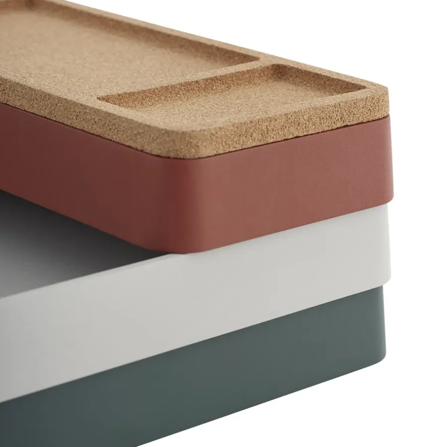 Muuto Arrange Desktop deksel 12x24 cm, Cork< Opbergmanden