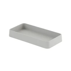 Muuto Arrange Desktop dienblad 12x25 cm, Grey< Opbergmanden