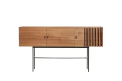 Woud Array bijzettafel, 180 cm, Walnoot< Ladekasten & Dressoirs