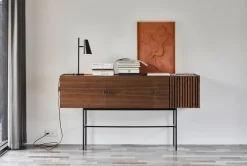 Woud Array bijzettafel, 180 cm, Walnoot< Ladekasten & Dressoirs