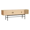 Woud Array bijzettafel laag, 150 cm, Witgepigmenteerd eikenhout< Tv- & Mediameubels|Ladekasten & Dressoirs
