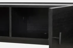 Woud Array bijzettafel laag, 150 cm, Zwartgeschilderd eikenhout< Tv- & Mediameubels|Ladekasten & Dressoirs