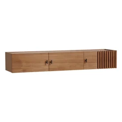 Woud Array sideboard wandmontage, 150 cm, Walnoot< Tv- & Mediameubels|Ladekasten & Dressoirs