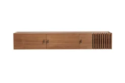 Woud Array sideboard wandmontage, 150 cm, Walnoot< Tv- & Mediameubels|Ladekasten & Dressoirs