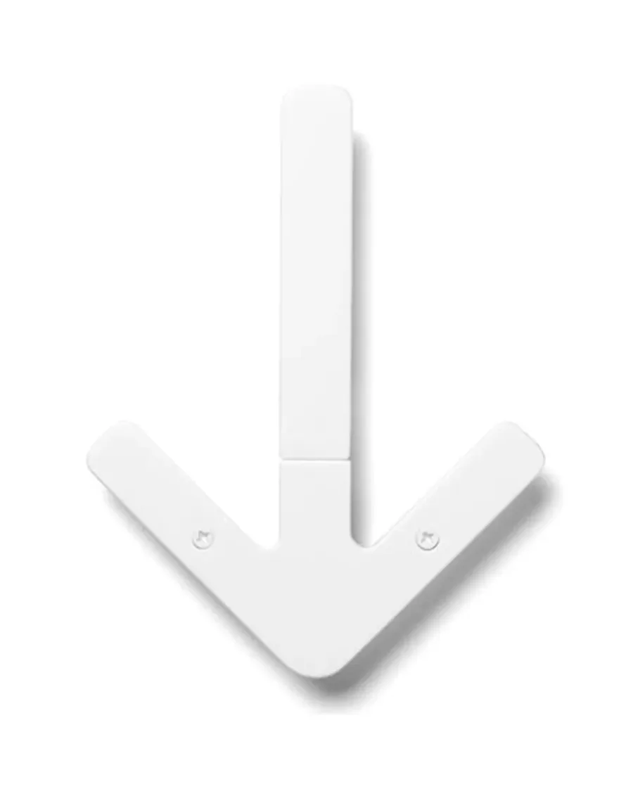 Design House Stockholm Arrow haak, wit< Haken & Hangers