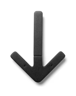 Design House Stockholm Arrow haak, zwart< Haken & Hangers