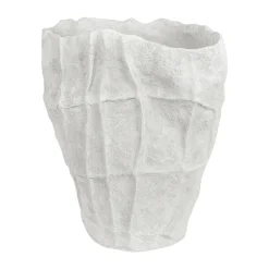 Mette Ditmer Art piece artistic vaas 33,5 cm, Off-white< Vazen