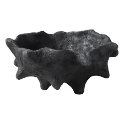 Mette Ditmer Art piece kastanje Ø20 cm, Black< Decoratieve Schalen