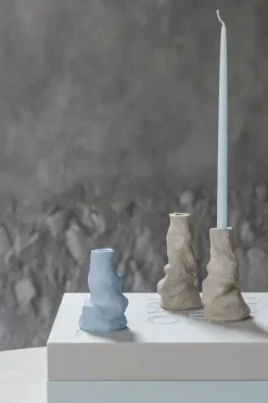 Mette Ditmer Art Piece Liquid kandelaar large, Sand< Kandelaars