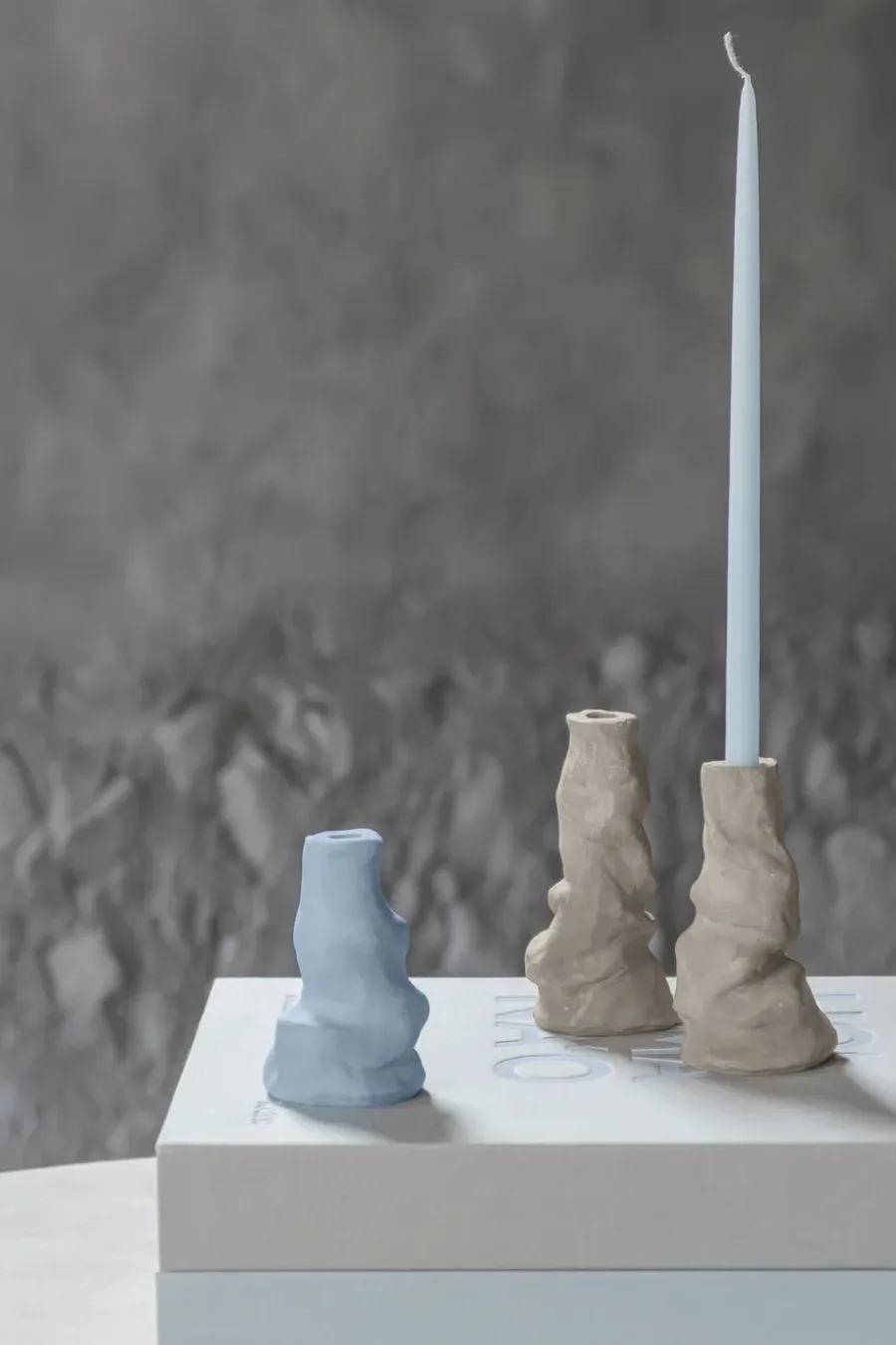 Mette Ditmer Art Piece Liquid kandelaar small, Sand< Kandelaars