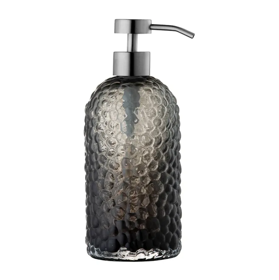 AYTM Arura zeeppompje 16 cm, Svart-silver< Zeepdispensers & Zeepschaaltjes