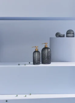 AYTM Arura zeeppompje 16 cm, Zwart< Zeepdispensers & Zeepschaaltjes