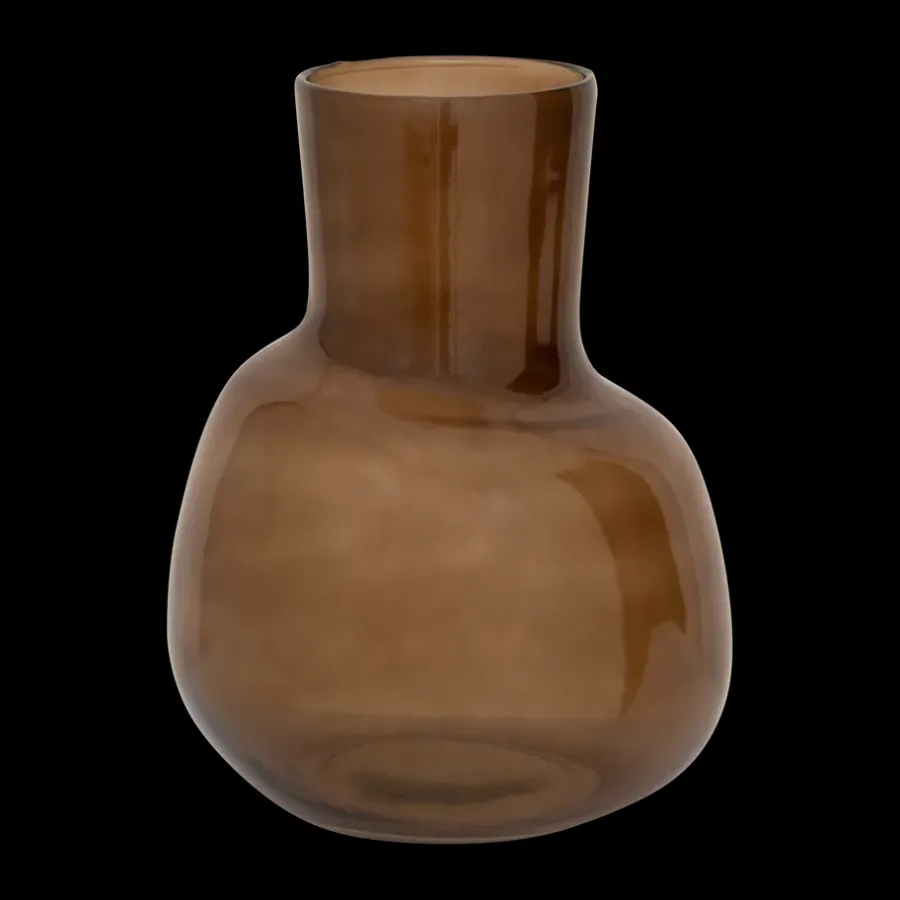 URBAN NATURE CULTURE Arya vaas 27 cm, Downtown brown< Vazen