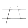 Andersen Furniture A-Shelf wandrek Large 78x12x67 cm, Black< Planken & Planksystemen