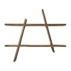 Andersen Furniture A-Shelf wandrek Large 78x12x67 cm, Ash< Planken & Planksystemen