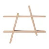Andersen Furniture A-Shelf wandrek Medium 52x9x46 cm, Oak< Planken & Planksystemen