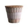 Bergs Potter Atlas raw bloempot met schotel, Rosa, Ø18 cm< Bloempotten