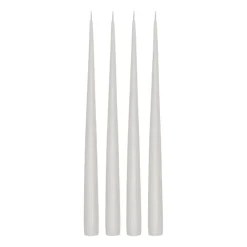 Scandi Essentials Atmosphere dinerkaarsen 4-pack 32 cm, Icy Grey< Kaarsen