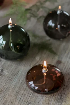 Mette Ditmer Aura olielamp small, Brown< Olie- & Petroleumlampen