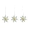 Watt & Veke Aurora kerstdecoratie 3-pack, White-brown< Kerstdecoraties