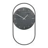 Andersen Furniture A-Wall wandklok 41x76 cm, Black-brass< Wandklokken