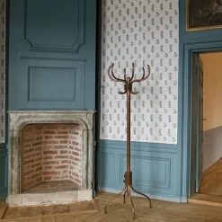 Källemo Babe kapstok, Wit-naturel leren riem< Kapstokken & Hangrekken