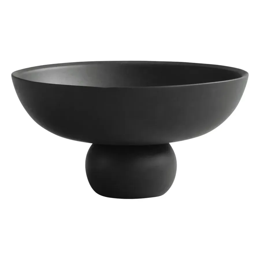 101 Copenhagen Baburu schaal Ø20 cm, Black< Decoratieve Schalen