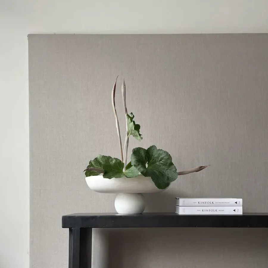 101 Copenhagen Baburu schaal Ø43 cm, Bone White< Decoratieve Schalen
