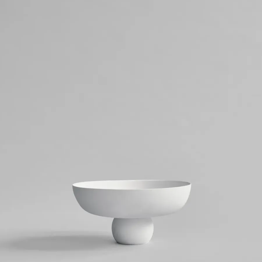 101 Copenhagen Baburu schaal Ø30 cm, Bone White< Decoratieve Schalen