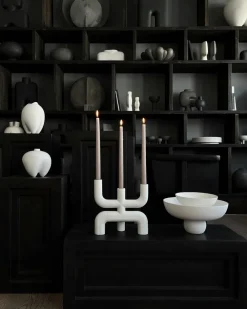 101 Copenhagen Baburu schaal Ø30 cm, Bone White< Decoratieve Schalen