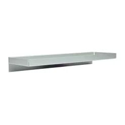 OYOY Bakku wandplank small 16x50 cm, Aluminium< Planken & Planksystemen