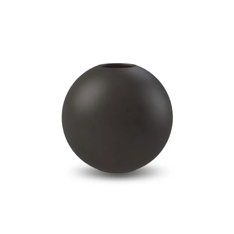 Cooee Design Ball vaas black, 8 cm.< Vazen
