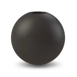 Cooee Design Ball vaas black, 20 cm.< Vazen