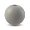 Cooee Design Ball vaas grey, 20 cm.< Vazen