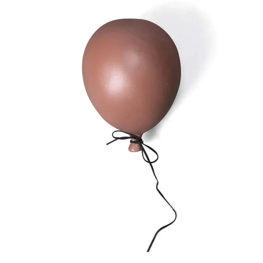 Byon Balloon decoratie 17 cm, Dusty red< Kinderkamer Interieuraccessoires|Kinderkamer Interieuraccessoires
