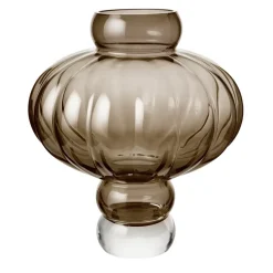 Louise Roe Balloon vaas 40 cm, Smoke< Vazen