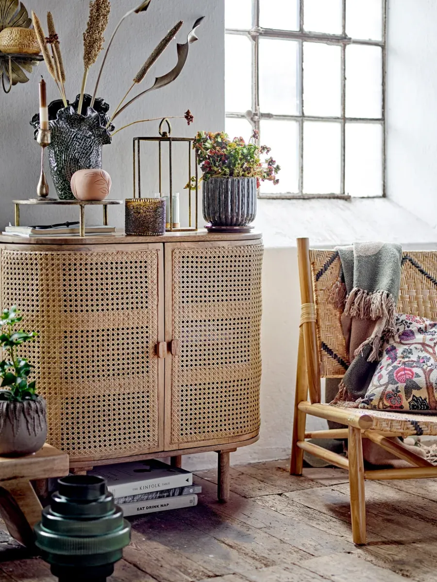Bloomingville Bandol kast 80x40x75 cm, Mangohout< Kasten & Vitrines