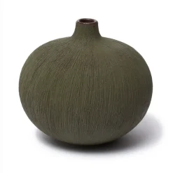 Lindform Bari vaas, Forest green, S< Vazen