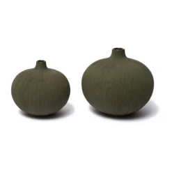 Lindform Bari vaas, Forest green, S< Vazen