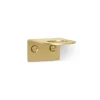 Ferm Living Basho zeephouder, Messing< Kapstokken & Hangrekken