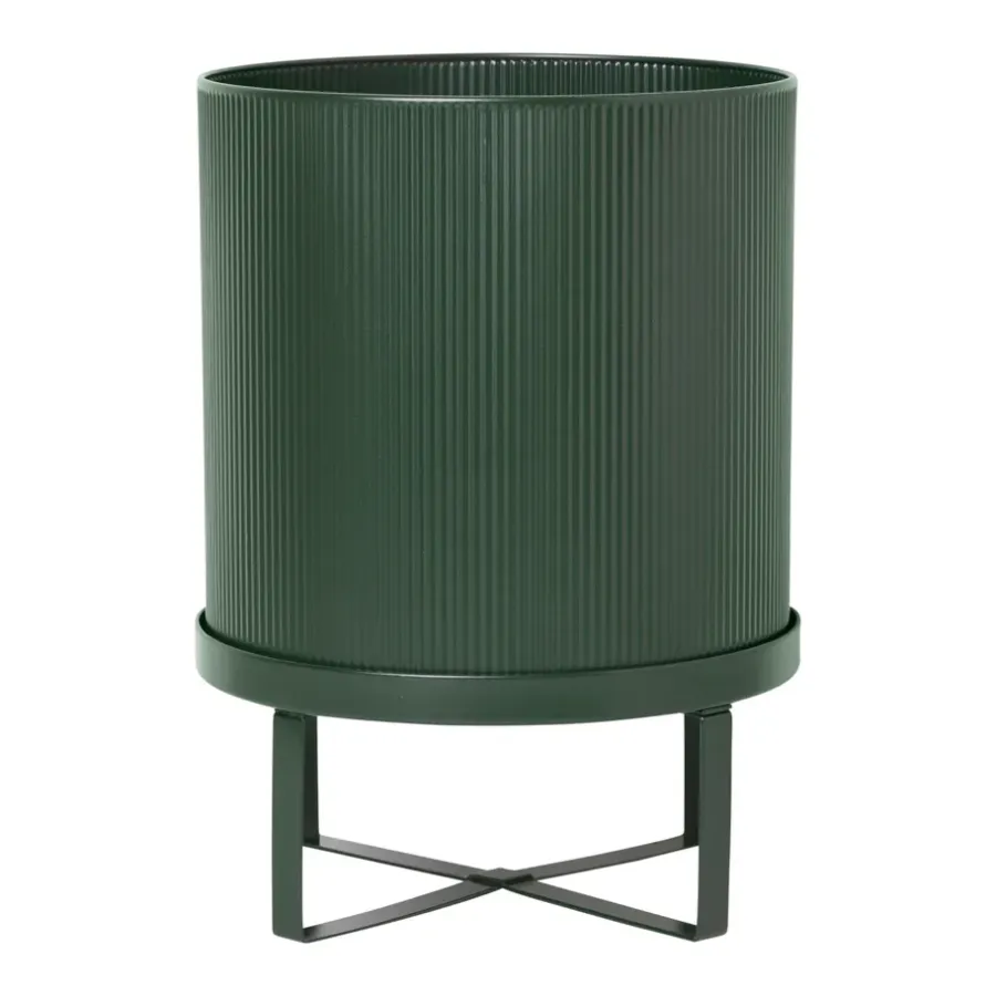 Ferm Living Bau bloempot groot Ø28 cm, Donkergroen< Bloempotten