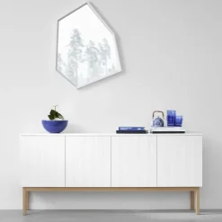 A2 Beam sideboard, lichtgrijs, lichtgrijze sokkel< Tv- & Mediameubels|Ladekasten & Dressoirs