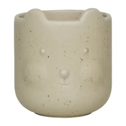 OYOY Bear bloempot, Reactive Olive< Kinderkamer Interieuraccessoires|Kinderkamer Interieuraccessoires