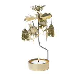 Pluto Design Bee Mine engelenspel, Goud< Kerstdecoraties