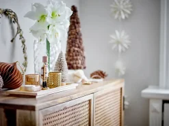 Bloomingville Bellac slinger, White< Kerstdecoraties