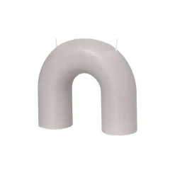 Broste Copenhagen Bend kaars 14,5x16,5 cm, Rainy day< Kaarsen