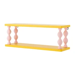 Bloomingville Bibiola plank 60x21,5 cm, Geel< Planken & Planksystemen