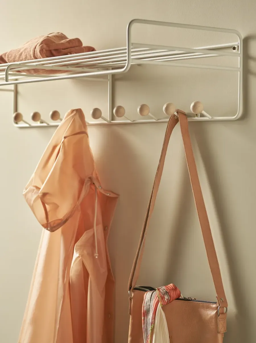 Maze Bill Hat rack L hoedenplank, Greige< Garderobehaken & Hoedenplanken