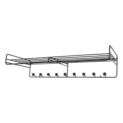 Maze Bill Hat rack L hoedenplank, Zwart< Garderobehaken & Hoedenplanken