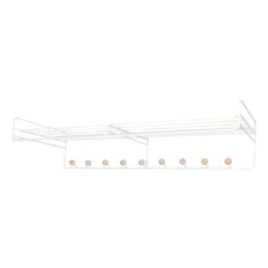 Maze Bill Hat rack L hoedenplank, Wit< Garderobehaken & Hoedenplanken